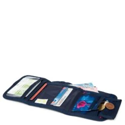 Satch Zubehör Wallet - Geldbörse 13 Cm -Taschen Discounter Satch Satch Zubeh r B rse 13 cm Waikiki Blue SAT WAL 001 9L2 5