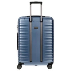 TITAN LITRON - 4-Rollen-Trolley 69 Cm -Taschen Discounter TITAN Koffermanufaktur LITRON 4 Rollen Trolley 69 cm Eisblau 700245 25 4