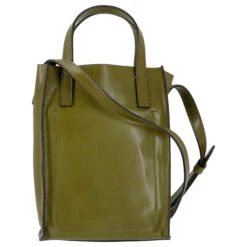 The Bridge Mirra - Henkel 21 Cm -Taschen Discounter The Bridge Mirra Shopper mit doppelter Funktion 21 cm verde fico 04340301 IH 4