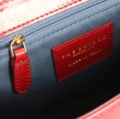 The Bridge Pearldistrict - Schultertasche Leder 23.5 Cm -Taschen Discounter The Bridge Pearldistrict Schultertasche Leder 23 5 cm red 04122701 2E 6