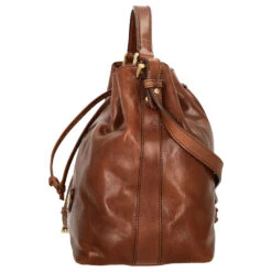 The Bridge Story Donna - Beuteltasche Leder 28 Cm -Taschen Discounter The Bridge Story Donna Beuteltasche Leder 28 cm brown 04094601 14 3