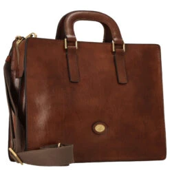 The Bridge Story Uomo - Aktentasche Leder 40 Cm -Taschen Discounter The Bridge Story Uomo Aktentasche Leder 40 cm marrone 06426901 14 5