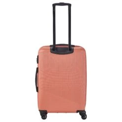 Travelite Bali - 4-Rollen-Trolley M 67 Cm -Taschen Discounter Travelite Bali 4 Rollen Trolley M 67 cm koralle 072348 88 4
