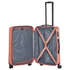 Travelite Bali - 4-Rollen-Trolley M 67 Cm -Taschen Discounter Travelite Bali 4 Rollen Trolley M 67 cm koralle 072348 88 5
