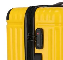 Travelite Cruise - 4-Rollen-Trolley M 67 Cm -Taschen Discounter Travelite Cruise 4 Rollen Trolley M 67 cm Gelb 072648 89 6