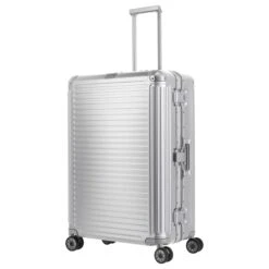 Travelite Next - 4-Rollen Trolley Set S+L 2tlg. 13 Travelite Next - 4-Rollen Trolley Set S+L 2tlg. -Taschen Discounter Travelite Next 4 Rollen Trolley Set S L 2tlg silber 079942 56 3