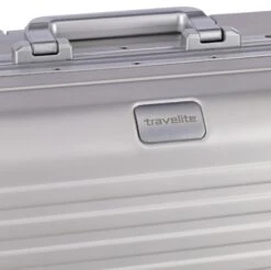Travelite Next - 4-Rollen Trolley Set S+L 2tlg. 19 Travelite Next - 4-Rollen Trolley Set S+L 2tlg. -Taschen Discounter Travelite Next 4 Rollen Trolley Set S L 2tlg silber 079942 56 9