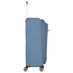 Travelite Skaii - 4-Rollen-Trolley L 78 Cm Erw. -Taschen Discounter Travelite Skaii 4 Rollen Trolley L 78 cm erweiterbar panoramablau 092649 25 5
