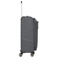 Travelite Skaii - 4-Rollen-Trolley M 67 Cm Erw. -Taschen Discounter Travelite Skaii 4 Rollen Trolley M 67 cm erweiterbar gipfelgrau 092648 04 5