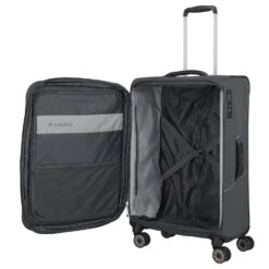 Travelite Skaii - 4-Rollen-Trolley M 67 Cm Erw. -Taschen Discounter Travelite Skaii 4 Rollen Trolley M 67 cm erweiterbar gipfelgrau 092648 04 6