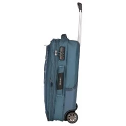 Travelite Skaii Hybrid - 2-Rollen-Kabinentrolley S 55 Cm Erw. -Taschen Discounter Travelite Skaii Hybrid 2 Rollen Kabinentrolley S 55 cm erweiterbar panoramablau 092607 25 3