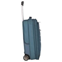 Travelite Skaii Hybrid - 2-Rollen-Kabinentrolley S 55 Cm Erw. -Taschen Discounter Travelite Skaii Hybrid 2 Rollen Kabinentrolley S 55 cm erweiterbar panoramablau 092607 25 5