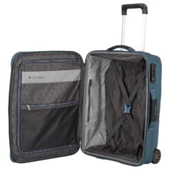 Travelite Skaii Hybrid - 2-Rollen-Kabinentrolley S 55 Cm Erw. -Taschen Discounter Travelite Skaii Hybrid 2 Rollen Kabinentrolley S 55 cm erweiterbar panoramablau 092607 25 6