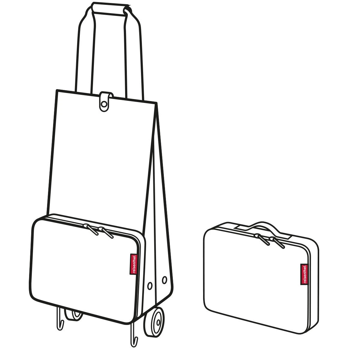 Reisenthel Foldabletrolley - Einkaufstrolley Faltbar 66 Cm 7 Reisenthel Foldabletrolley - Einkaufstrolley Faltbar 66 Cm – Bild 5
