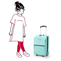 Reisenthel Trolley XS - Kindertrolley 43 Cm -Taschen Discounter reisenthel kids collection trolley XS 2 Rollen Kindertrolley 43 cm mint IL4062 5