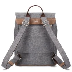 Zwei Olli Cycle OCR13 Hinterradtasche 6 - Rucksack 35 Cm -Taschen Discounter zwei zwei Olli OCR13 Rucksack stone OCR13STO 4
